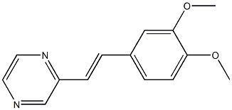 2-[2-(3,4-dimethoxyphenyl)vinyl]pyrazine