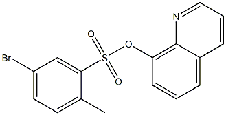 8-quinolinyl 5-bromo-2-methylbenzenesulfonate
