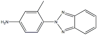 4-(2H-1,2,3-benzotriazol-2-yl)-3-methylphenylamine Struktur