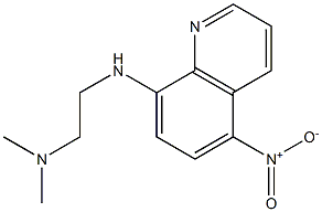 8-{[2-(dimethylamino)ethyl]amino}-5-nitroquinoline Structure