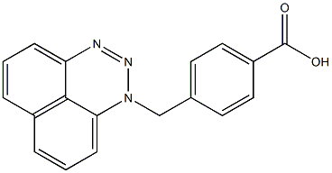 4-(1H-naphtho[1,8-de][1,2,3]triazin-1-ylmethyl)benzoic acid