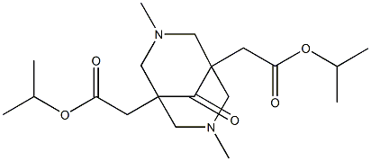 isopropyl [5-(2-isopropoxy-2-oxoethyl)-3,7-dimethyl-9-oxo-3,7-diazabicyclo[3.3.1]non-1-yl]acetate