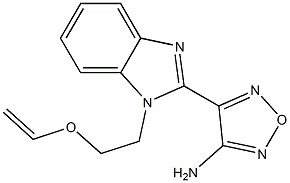 4-{1-[2-(vinyloxy)ethyl]-1H-benzimidazol-2-yl}-1,2,5-oxadiazol-3-amine