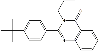 2-(4-tert-butylphenyl)-3-propyl-4(3H)-quinazolinone