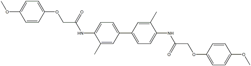 2-(4-methoxyphenoxy)-N-(4'-{[2-(4-methoxyphenoxy)acetyl]amino}-3,3'-dimethyl[1,1'-biphenyl]-4-yl)acetamide