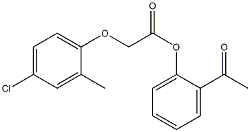 2-acetylphenyl 2-(4-chloro-2-methylphenoxy)acetate