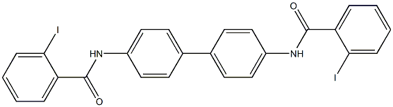 2-iodo-N-{4'-[(2-iodobenzoyl)amino][1,1'-biphenyl]-4-yl}benzamide|