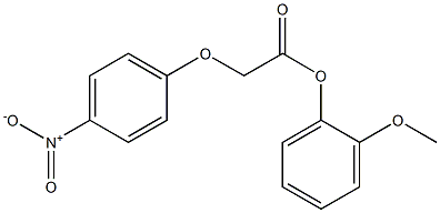 2-methoxyphenyl 2-(4-nitrophenoxy)acetate