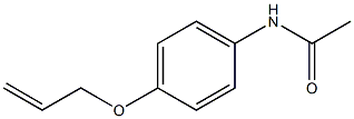 N-[4-(allyloxy)phenyl]acetamide 结构式