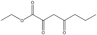 2,4-二氧代庚酸乙酯,,结构式
