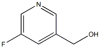 (5-氟吡啶-3-基)甲醇,,结构式
