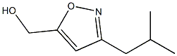 (3-isobutylisoxazol-5-yl)methanol Structure