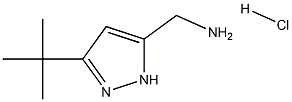 (3-tert-butyl-1H-pyrazol-5-yl)methylamine hydrochloride
