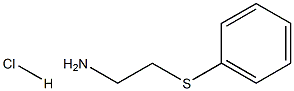 2-(phenylthio)ethanamine hydrochloride Struktur