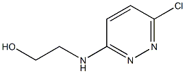2-[(6-chloropyridazin-3-yl)amino]ethanol Structure