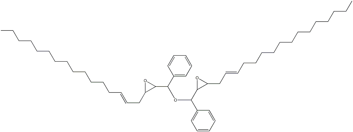 3-(2-ヘキサデセニル)フェニルグリシジルエーテル 化学構造式