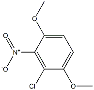 6-Chloro-2,5-dimethoxy-1-nitrobenzene Structure