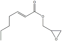 2-Heptenoic acid glycidyl ester|