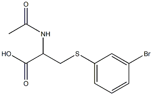 2-(Acetylamino)-3-[(3-bromophenyl)thio]propanoic acid