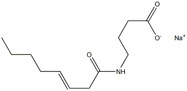 4-(3-Octenoylamino)butyric acid sodium salt|