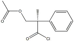 [R,(+)]-3-(Acetyloxy)-2-methyl-2-phenylpropionyl chloride
