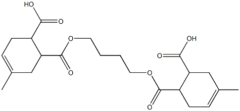2-[4-(2-Carboxy-4-methyl-4-cyclohexenylcarbonyloxy)butoxycarbonyl]-4-methyl-4-cyclohexene-1-carboxylic acid