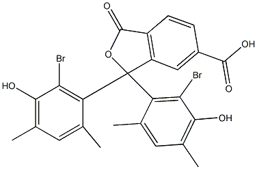 1,1-Bis(6-bromo-5-hydroxy-2,4-dimethylphenyl)-1,3-dihydro-3-oxoisobenzofuran-6-carboxylic acid