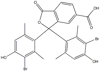 1,1-Bis(3-bromo-4-hydroxy-2,6-dimethylphenyl)-1,3-dihydro-3-oxoisobenzofuran-6-carboxylic acid