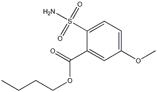 5-Methoxy-2-sulfamoylbenzoic acid butyl ester