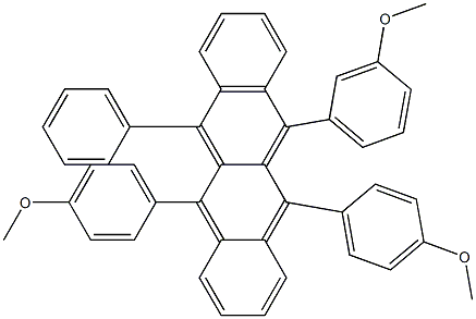 5-(3-Methoxyphenyl)-6,11-bis(4-methoxyphenyl)-12-phenylnaphthacene|