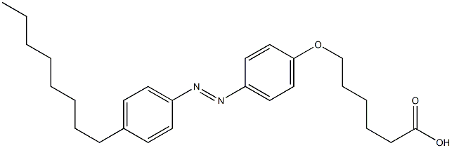 4-(5-Carboxypentyloxy)-4'-octylazobenzene