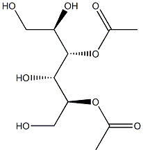 L-グルシトール3,5-ジアセタート 化学構造式