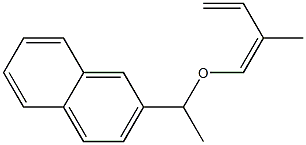 (Z)-2-Methyl-1-[1-(2-naphtyl)ethoxy]-1,3-butadiene