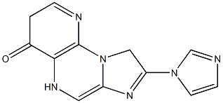 8-(1H-Imidazol-1-yl)imidazo[1,2-a]pyrido[3,2-e]pyrazin-4(5H)-one Structure