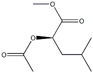[R,(+)]-2-Acetyloxy-4-methylvaleric acid methyl ester