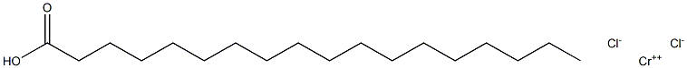 Stearic acid chromium(II) chloride salt Struktur