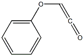 フェノキシケテン 化学構造式