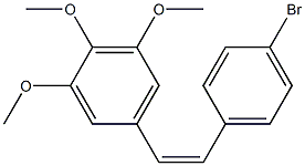 (Z)-3,4,5-Trimethoxy-4'-bromostilbene