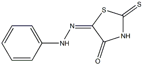 5-(2-Phenylhydrazono)-2-thioxothiazolidin-4-one Structure