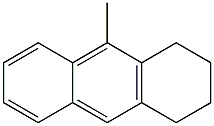 1,2,3,4-Tetrahydro-9-methylanthracene Structure