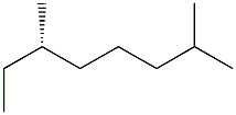 (S)-2,6-Dimethyloctane Struktur