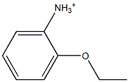 o-Ethoxyanilinium Structure