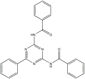 2,4-Bis(benzoylamino)-6-phenyl-1,3,5-triazine