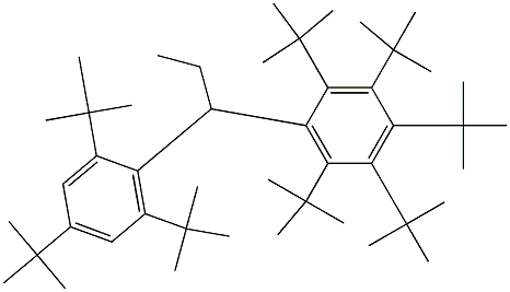 1-(Penta-tert-butylphenyl)-1-(2,4,6-tri-tert-butylphenyl)propane