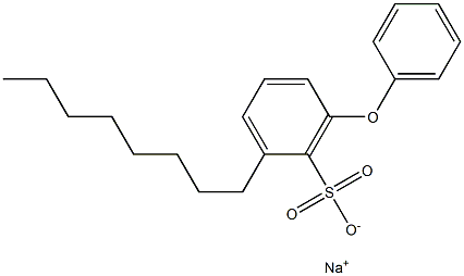2-Octyl-6-phenoxybenzenesulfonic acid sodium salt