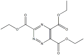  3-(Ethoxycarbonyl)-5-(ethoxycarbonyl)-6-(ethoxycarbonyl)-1,2,4-triazine
