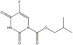1-Isobutoxycarbonyl-5-fluorouracil Structure