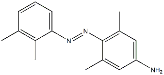 4-(2,3-Xylylazo)-3,5-dimethylbenzenamine Struktur