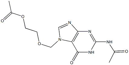 2-(Acetylamino)-7-(2-acetoxyethoxymethyl)-7H-purine-6(1H)-one