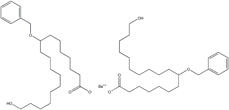  Bis(8-benzyloxy-18-hydroxystearic acid)barium salt